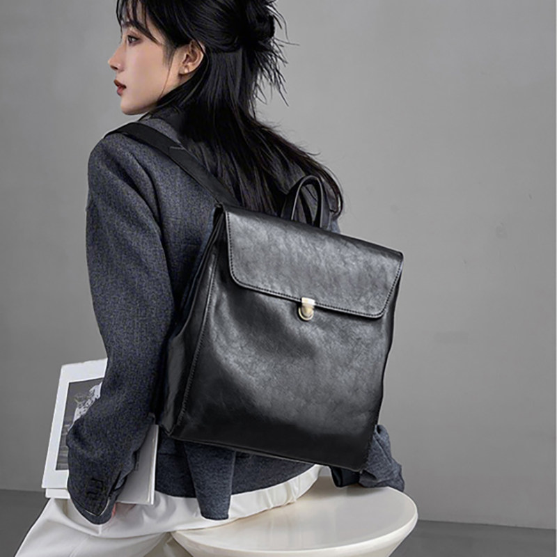 Luxury Bags Women Brands - Zaino in vera pelle di marca