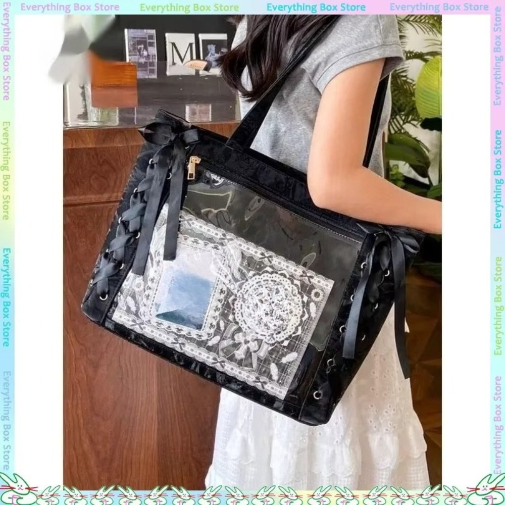 Luxury Bags Tote - Borsa Itabag Versatile con Nastro, Grande