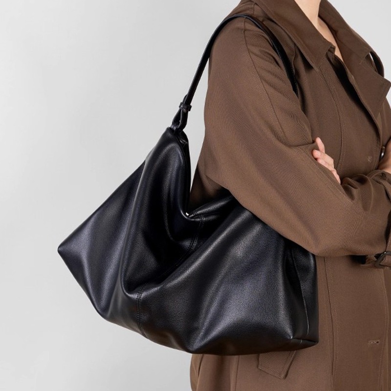 Borsa a Spalla in Vera Pelle d - Quiet Luxury Bags Tote recensione e prezzo