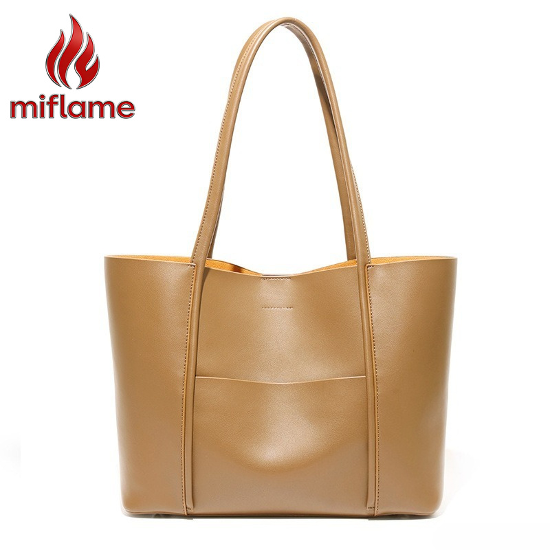 Borsa Tote in Vera Pelle per D - Quiet Luxury Bags Tote recensione e prezzo