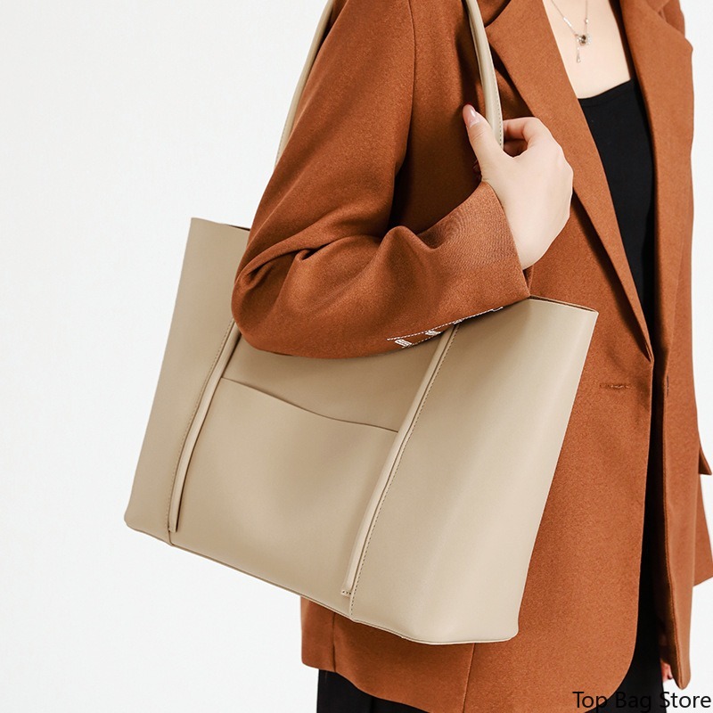 Borsa Tote in Vera Pelle per D - Quiet Luxury Bags Tote recensione e prezzo