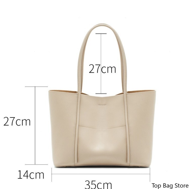 Borsa Tote in Vera Pelle per D - Quiet Luxury Bags Tote recensione e prezzo