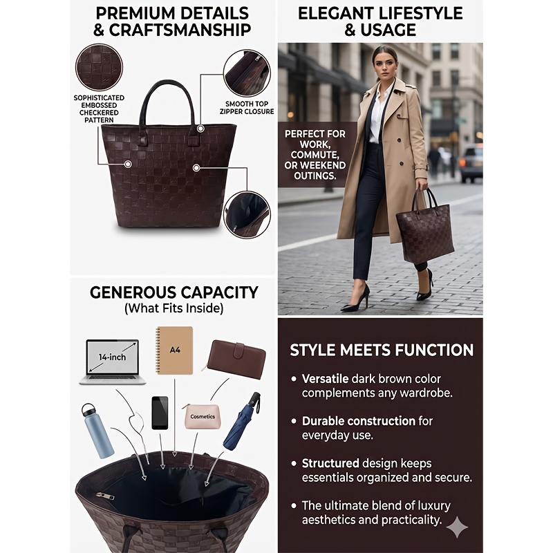Borsa Tote da Donna in Pelle T - Discount Luxury Bags recensione e prezzo