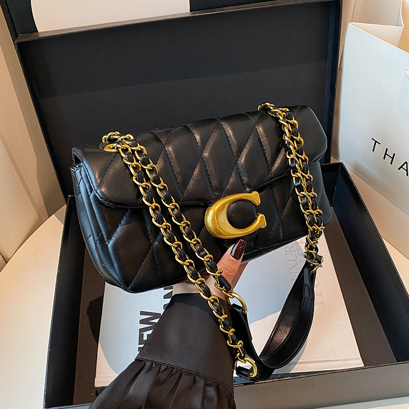 Borsa a Tracolla in Pelle Trap - Luxury Bags Gold recensione e prezzo