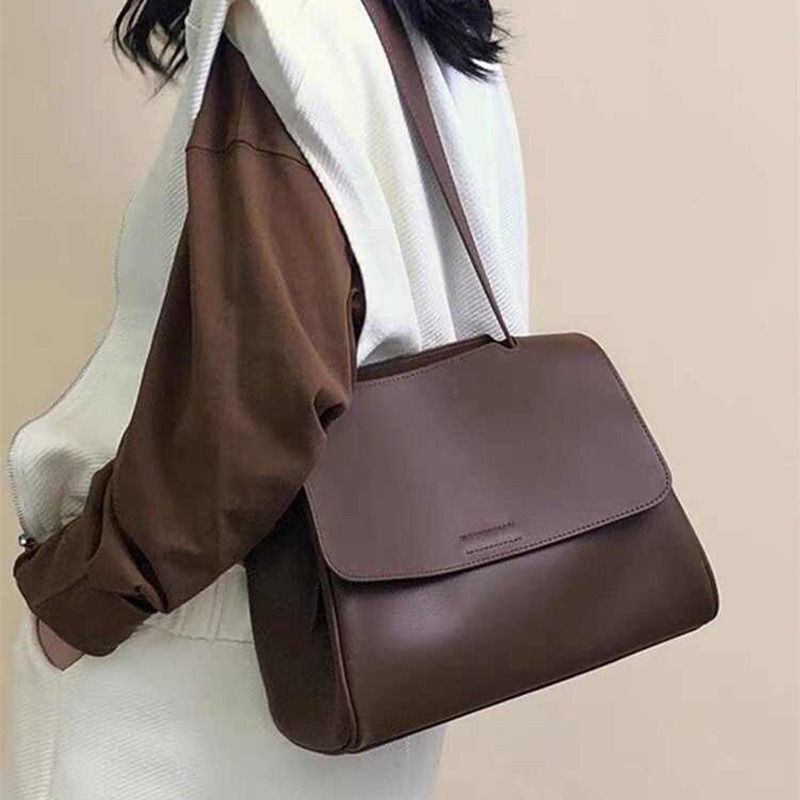 Borsa Tote in Vera Pelle per D - Quiet Luxury Bags Tote recensione e prezzo