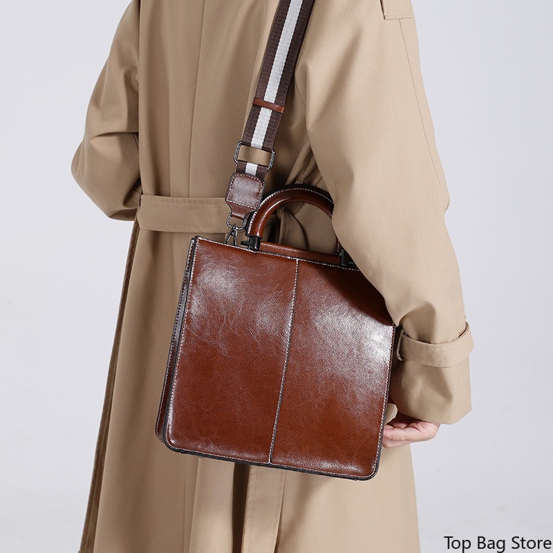 Borsa Tote in Vera Pelle per D - Quiet Luxury Bags Tote recensione e prezzo