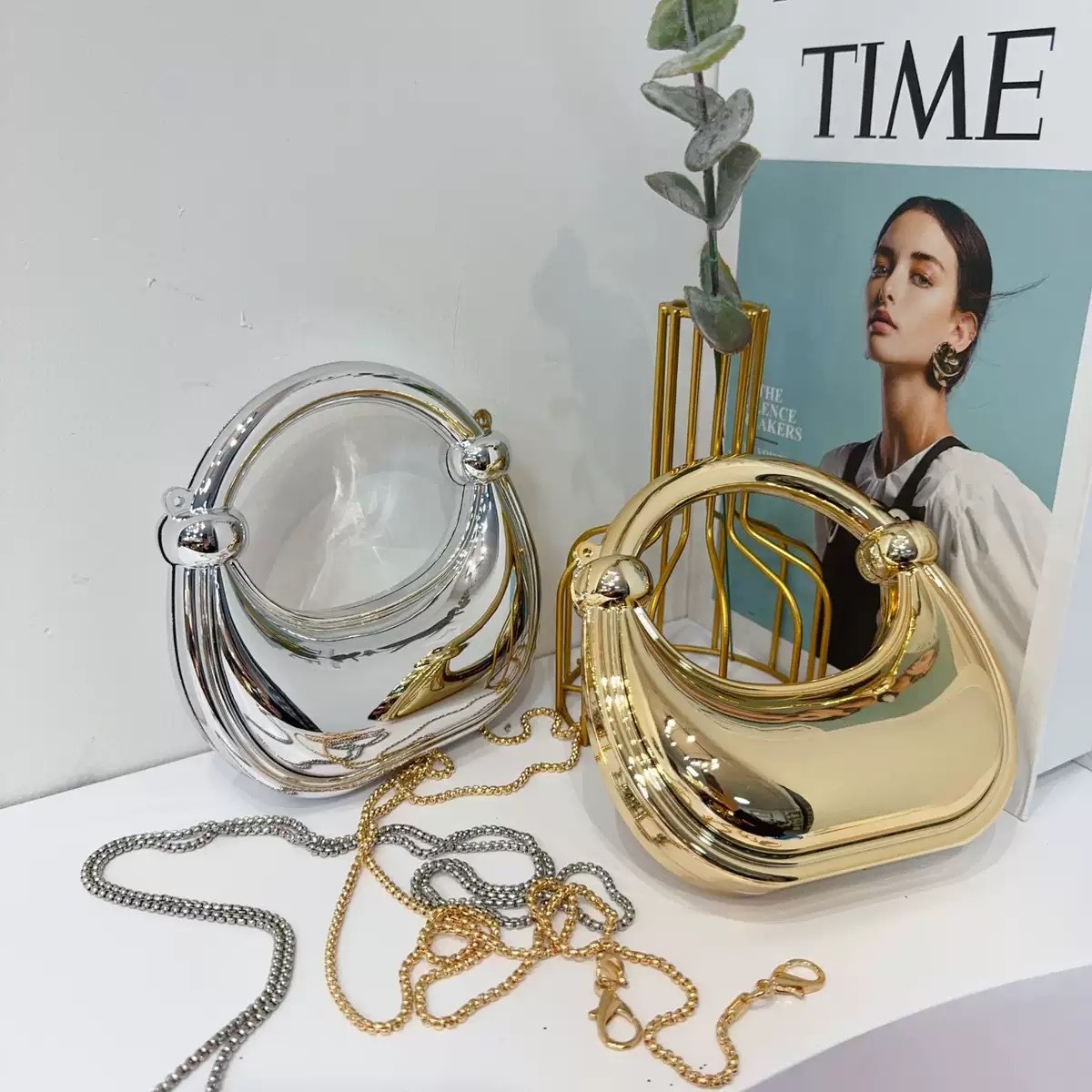 Mini borsa da sera dorata Bors - Discount Luxury Bags recensione e prezzo