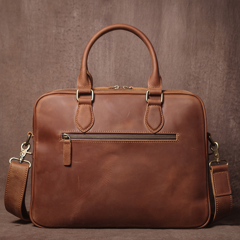 GURO Uomo Crazy Horse Valigett - Luxury Bags Tote recensione e prezzo